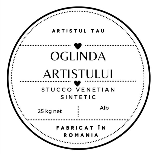 Oglinda artistului - stucco venetian 25 kg
